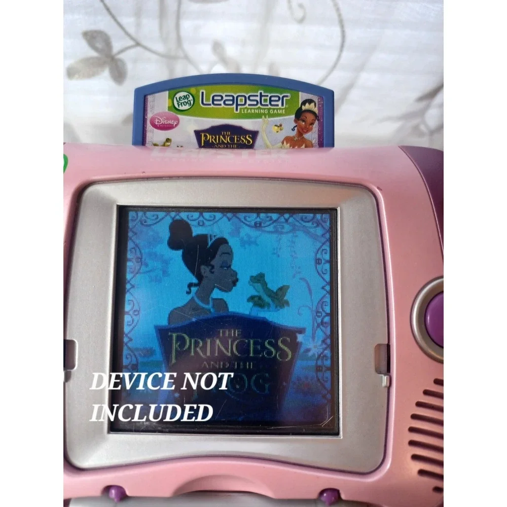 Leap Frog Leapster Madagascar‎ Princess & the Frog Games only. WORKS.